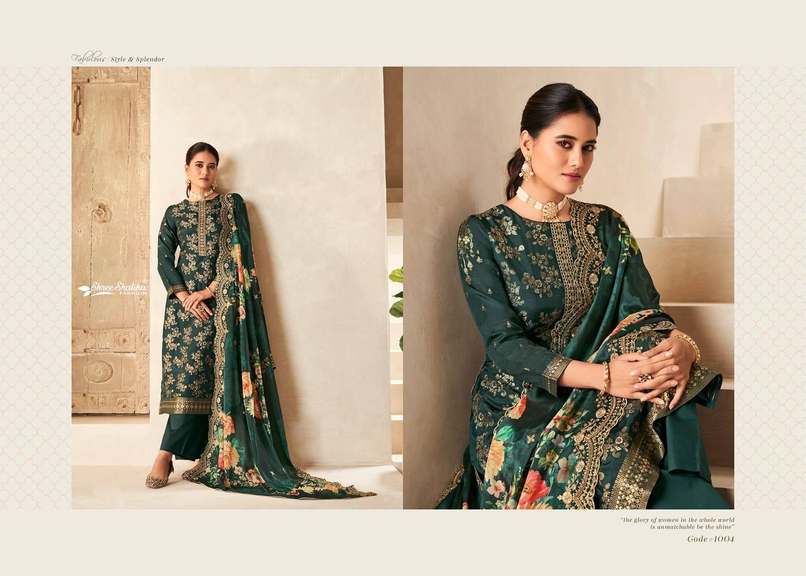 ANOKHI by shree shalika 1001 To 1008 Designer Festive Suits Collection Beautiful Stylish Fancy Colorful Party Wear & Occasional Wear EMBROIDERED Pure viscose Dresses At Wholesale Price